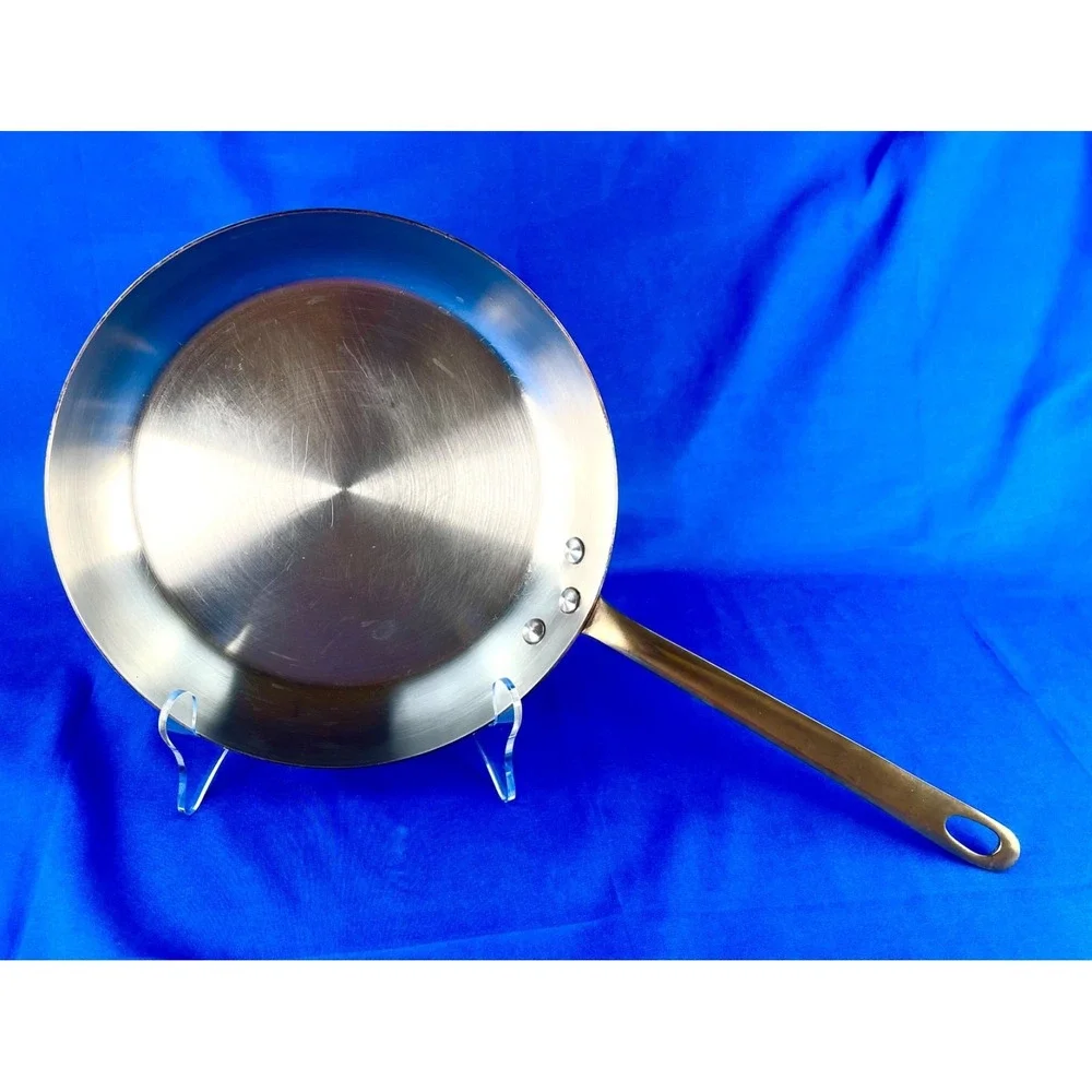 Williams Sonoma Vintage Copper & Brass Skillet Pan 10.5